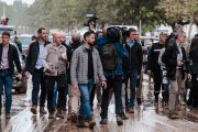 El presidente del Gobierno, Pedro Sánchez, durante su visita a una zona afectada por la DANA, a 3 de noviembre de 2024, en Paiporta, Valencia, Comunidad Valenciana (España). Los Reyes han visitado, junto al presidente del Gobierno y presidente de la Generalitat valenciana, algunas de las zonas afectadas por la DANA, que el pasado 29 de octubre arrasó la provincia de Valencia y que deja ya una cifra de más de 210 fallecidos.

Carlos Luján / Europa Press
03/11/2024