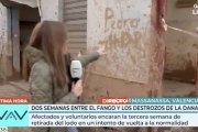 Reportera de Telecinco en Massanassa