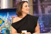 Tamara Falcó en la tertulia semanal de El hormiguero en la que participa.