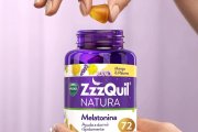 Complemento alimenticio de melatonina de ZzzQuil Natura