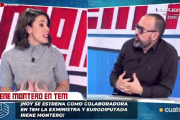 Irene Montero y Risto Mejide en 'Todo es mentira', en Cuatro.