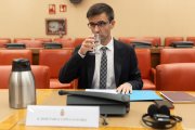 José Pablo López, en el Congreso.
