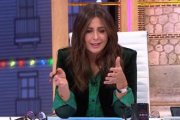 Nuria Roca en el plató de su programa dominical en La Sexta.