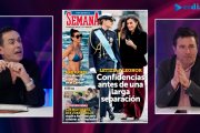 Jesús Manuel Ruiz con Javier López en su habitual repaso semanal de las portadas del corazón.