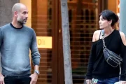 Pep Guardiola y Cristina Serra.