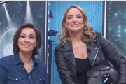 Adela González con Alba Carrillo, nueva colaboradora de "Mañaneros".