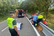Imagen de archivo del accidente de un ciclista.