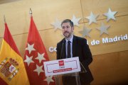 (Foto de ARCHIVO)
El consejero de Presidencia de la Comunidad de Madrid, Miguel Ángel García Martín, ofrece una rueda de prensa tras la ronda de reuniones de la presidenta de la Comunidad de Madrid, Isabel Díaz Ayuso con los grupos parlamentarios en la Asamblea de Madrid, en la Real Casa de Correos, a 29 de enero de 2025, en Madrid (España). De esta manera Ayuso vuelve a verse las caras con su oposición tras el parón navideño y el mes de enero, que pese a ser inhábil en la Asamblea no ha estado carente de tensiones, especialmente por los envites de la izquierda contra su pareja, y su jefe de Gabinete, además del aterrizaje de Óscar López en la Secretaría General del PSOE-M.

Diego Radamés / Europa Press
29 ENERO 2025;AYUSO;PRESIDENTA;PORTAVOZ;ASAMBLEA DE MADRID;
29/1/2025