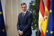 El presidente del Gobierno, Pedro Sánchez, tras un encuentro con el presidente de Egipto, Abdelfatah al-Sisi, en el Palacio de la Moncloa, a 19 de febrero de 2025, en Madrid (España). Al-Sisi ha visitado España con el objetivo de elevar a asociación estratégica la relación ya estrecha que existe entre los dos países. Este encuentro permitirá también abordar la situación en Oriente Próximo y la propuesta de Egipto para Gaza.

Alejandro Martínez Vélez / Europa Press
19 FEBRERO 2025;PRESIDENTE;EGIPTO;ESPAÑA;ENCUENTRO;ASOCIACIÓN;ESTRATEGIA
19/2/2025