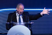 El ministro de Industria y Turismo, Jordi Hereu, a su salida de la intervención en la V edición del Foro ANFAC 2025, en el Palacio de Linares, a 20 de febrero de 2025, en Madrid (España).