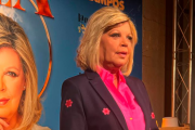 A Terelu Campos le preguntaron en rueda de prensa de la presentación de "Santa Lola" si había fichado por "Supervivientes" y aseguró que no.