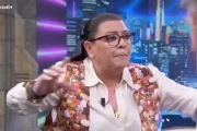 María del Monte con Pablo Motos en "El Hormiguero".