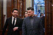 El portavoz de ERC en el Congreso, Gabriel Rufián, a 25 de marzo de 2025, en Madrid (España). 