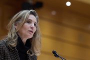 (Foto de ARCHIVO)
La senadora del PP, Paloma Martín, durante un pleno en el Senado.