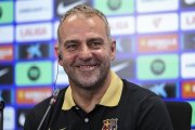 El entrenador del FC Barcelona, Hansi Flick.