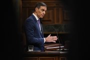 El presidente del Gobierno, Pedro Sánchez, interviene durante una sesión plenaria, en el Congreso de los Diputados, a 7 de mayo de 2025, en Madrid (España). El presidente del Gobierno comparece en el Congreso para dar explicaciones sobre el aumento del gasto en Defensa y del apagón masivo de la semana pasada. Además, está previsto que anuncie medidas destinadas al refuerzo del sistema eléctrico.

Fernando Sánchez / Europa Press
07 MAYO 2025;CONGRESO;GOBIERNO
07/5/2025