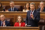 El presidente del PP, Alberto Núñez Feijóo.
