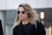 Archivo - La asesora de Begoña Gómez en Moncloa Cristina Álvarez, a su salida de declarar a los juzgados de Plaza de Castilla el pasado febrero. 