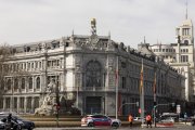 Archivo - Fachada del Banco de España, a 1 de abril de 2025, en Madrid (España).