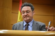 Archivo - El Fiscal General del Estado, Álvaro García Ortiz, durante su comparecencia en la Comisión de Justicia, en el Senado, a 18 de febrero de 2025, en Madrid (España). García Ortiz comparece para presentar la Memoria anual de la Fiscalía referida a 2.