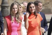 Doña Leonor y Doña Letizia han vestido en varias ocasiones diseños de Vogana, que las califica como muy buenas clientas.