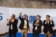 El presidente del Partido Popular, Alberto Núñez Feijóo, y el presidente del PPCV y de la Generalitat valenciana, Carlos Mazón, participan en un acto con la militancia del PP, en el Restaurante Juan XXIII, a 10 de junio de 2025, en Alicante, Comunidad Valenciana (España). La comida de la militancia del PP es organizada de forma previa a la celebración del congreso nacional de la formación, que se celebra en Madrid los días 4,5 y 6 de julio.

Roberto Plaza / Europa Press
10/6/2025