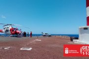 Dispositivo desplegado en la zona del Faro de Sardina.