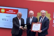 Por parte de Fundación Ibercaja, recogió el premio su director general, José Luis Rodrigo Escrig,