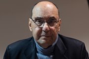 Archivo - El vicepresidente del Parlamento Europeo entre 1999-2014, Alejo Vidal-Quadras, a su salida de una rueda de prensa, en la Asociación de la Prensa, a 23 de febrero de 2024, en Madrid (España).