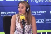 Alba Carrillo en el "Hoy por hoy" de la Cadena SER.