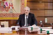 (Foto de ARCHIVO)
El presidente del Tribunal Constitucional, Cándido Conde-Pumpido, durante un Pleno jurisdiccional del Tribunal Constitucional, en la sede del TC, a 23 de junio de 2025, en Madrid (España). El Tribunal Constitucional (TC) celebra desde hoy, 23 de junio, un Pleno monográfico sobre la ley de amnistía donde se adentrará de lleno en el estudio de la ponencia redactada por la vicepresidenta del TC para responder al recurso presentado por el PP, que avala lo esencial de la norma jurídica. Se espera que la mayoría progresista apoye el borrador y que la sentencia llegue hacia final de semana.

Carlos Luján / Europa Press
23/6/2025