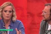 Zaida Cantera y Chapu Apaolaza, durante el debate que mantuvieron en laSexta.