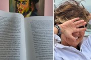 Sonsoles Ónega sostiene el libro El amor después del amor, de Laura Ferrero y Marc Pallarès, mostrando la portada a cámara.