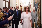Francina Armengol, este martes, en el Congreso de los Diputados.