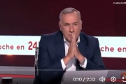Xabier Fortes, en su programa del Canal 24 horas.