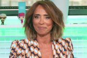 María Patiño en "No Somos Nadie", muy indignada con Alessandro Lequio.