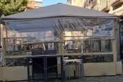 Una terraza en una calle peatonal de Valladolid.

REMITIDA / HANDOUT por VECINOS ZONA CENTRO
Fotografía remitida a medios de comunicación exclusivamente para ilustrar la noticia a la que hace referencia la imagen, y citando la procedencia de la imagen en la firma
05/11/2025