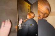 Jordana Salvado muestra uno de los accesos que descubrieron “una vez entramos a vivir”, revelando partes desconocidas de la casa.