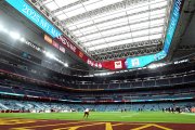 MADRID, SPAIN - NOVEMBER 16: General view inside the stadium prior to the NFL 2025 game between Washington Commanders and Miami Dolphins at Estadio Santiago Bernabeu on November 16, 2025 in Madrid, Spain. (Photo by Denis Doyle/Getty Images)