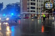 Dispositivo de emergencias ante el atropello de esta mañana en Sevilla.