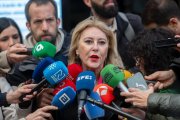 La consejera de Economía, Hacienda, Fondos Europeos y Diálogo Social y portavoz del Gobierno andaluz, Carolina España, este lunes en Madrid, antes de entrar a la reunión del CPFF

ALBERTO ORTEGA/EUROPA PRESS
17/11/2025