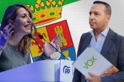 María Guardiola, Partido Popular y Óscar Fernández Vox