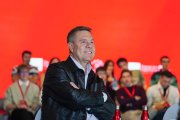 Escuela de Gobierno del PSOE CyL con la presencia de la ministra Ana Redondo, Adrian Barbon y Emilia Garcia Page y Eneko Andueza