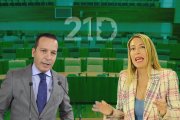 Candidatos a la Asamblea de ExtremaduraFernández Calle (Vox) y Maria Guardiola (PP)