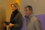 Iñaki Urdangarin y la Infanta Cristina coinciden en el partido de Pablo.