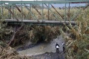 Búsqueda de las dos personas desaparecidas en Alhaurín el Grande (Málaga) tras el temporal.
