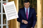 El presidente del Gobierno, Pedro Sánchez