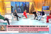 El momento de tensión en Fiesta, de Telecinco.