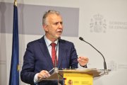 El ministro de Política Territorial, Ángel Víctor Torres duranto el acto de toma de posesión del nuevo delegado dde Gobierno en Castilla-La Mancha, a 12 de enero de 2025, en Toledo, Castilla-La Mancha (España). Sabrido fue concejal y vicealcalde en el Ayuntamiento de Toledo durante la alcaldía de Milagros Tolón, a la que sustituye ahora al frente de la Delegación del Gobierno, tras ser nombrada ministra de Educación, Formación Profesional y Deportes.

Juanma Jiménez / Europa Press
12/1/2026