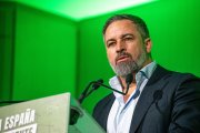 El líder de Vox, Santiago Abascal